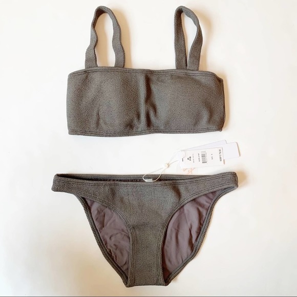 PilyQ Sand Reef Layla Bralette Bikinj set size S - Picture 3 of 8